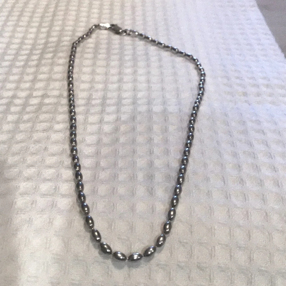 Vintage Sterling Necklace - Picture 2 of 8